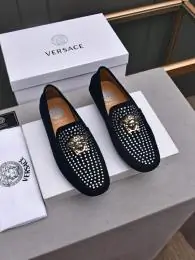 versace cuir chaussures pour homme s_12371a5